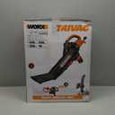 WORX WG509 12 Amp Trivac, 3 in 1 Electric Leaf Blower, Leaf Vacuum & Leaf Mulcher for Lawn Care