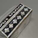 collectiblesBuy Handcrafted Bone Inlay Decorative Box Floral Design Multipurpose Storage Keepsake Box