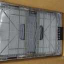 Collapsible Storage Bin with Lid & Dividers, Gray