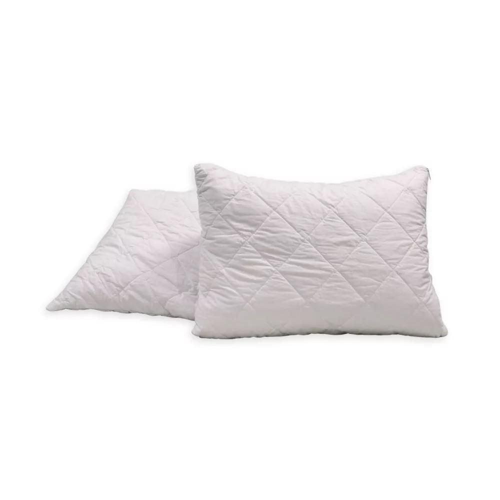 2 White Pillows, 20x26 inch