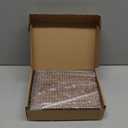 Handmade Walnut Large Decorative Storage Wooden Jewelry Box Photo Storage Box Suitable for Wedding Birthday Gift (9.45(L) *7.85(W) *2.55 Inch(H), Walnut Box)