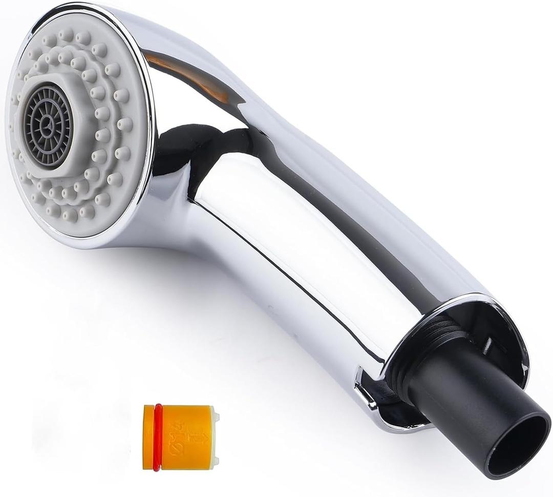 Pull-Out Spray Wand for Grohe Parts 46298IE0 / 46312IE0, Replacement for Grohe Pull Out Kitchen Faucet Parts, Chrome