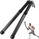 Weighted Ropeless Battle Ropes, Portable Cordless Workout Ropes for Home Gym, Steel Resistance Training Rope Set for HIIT, Strength Training, Cardio and Full Body Fitness