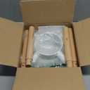 Blissun Christmas Tree Stand for Real Trees, Fits up to 8FT, Xmas Tree Holder and Base Stand, White