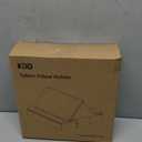 KDD Tablet Pillow Stand, Multi-Angle Viewing Ipad Holder for Lap, Bed and Desk, Foldable Soft Pad Dock with Stylus Mount Compatible with Ipad Pro 12.9, 10.5, 11, Air, Mini, Phones, Books, E-Reader