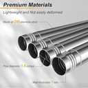 2-Section Extension Pole for Starlink Pole Mount Kit, Easy Installation for RV Placement