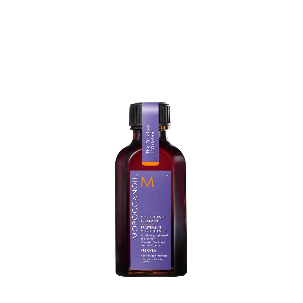 Moroccanoil Treatment Purple Hair Oil for Blonde Hair (1.7 Fl Oz (Pack of 1))