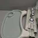 3-in-1 Baby High Chair with Soothing Rocker | Convertible Baby High Chair for babies and Toddlers | Brake Wheels, Easy Clean, Space Saving | Adjustable, Removable Tray (Green)