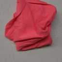 Fisoew Women's 1 Piece Solid Short Pants Rose Red, L