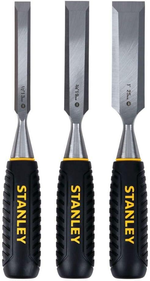 Stanley 3PC Wood Chisel Set