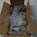 COCONUT Shepherds Hook for Outdoor, 62 Inch Adjustable Bird Feeder Pole with 5 Prong Base, Garden Hanger Stand for Hummingbird Feeder, Wind Chime, Lantern (Black)