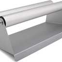 FOSHIO Premium Metal Vinyl Roll Display Holder, Heavy Duty Vinyl Storage Rack for Applying Window Film, Wallpaper, Transfer Paper Tape