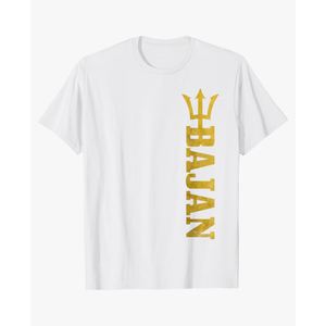 Bajan Barbados Flag Pride Vintage Men Women T-Shirt M