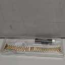 MioHHR Slim Metal Band Compatible with Apple Watch Band 42mm(Series 11 10) 41mm(Series 9 8 7) 40mm(Series 6 5 4 SE3/2/1) 38mm(Series 3 2 1),Stainless Steel iWatch Bands for Women,Gold