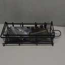 AKTECKE Shower Caddy Hanging Bathroom Organizer: Rustproof Shelf for Inside Shower - No Drilling Racks Over Showerhead - Bath Shelves for Shampoo Soap (Black)
