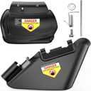 731-07131 987-02516A Side Discharge Chute & Hinged Mulch Plug Compatible with MTD Craftsman 21" Hand Pushed Lawn Mower, Fits TB110, TB130, TB200, TB230