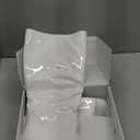 DREAM PAIRS Women's Gogo Boots Square Toe Side Zipper Chunky Heel Knee High Boots For Women, Size 11,White,DWUMKB2517