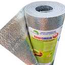 INSULATION MARKETPLACE SmartSHIELD -3mm 16 inchx25Ft Reflective Insulation roll, Foam Core Radiant Barrier, Thermal Insulation Shield - Engineered Foil (Pack of 2)