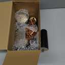 Maitys 8 Pcs 6 Inch Round Solid Wood Furniture Legs Furniture Wooden Replacement Chair Feet Dresser Sofa Couch Legs Table Cabinet Footstool DIY Projects for Home (Black)