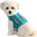 Dog Harness for Puppy  Adjustable Reflective Easy Put On Soft Mesh Vest for Small Dogs with 2 Patches (MARRS Green,S) (S(Neck:10.5-13.6",Chest:14.8-19.1"))