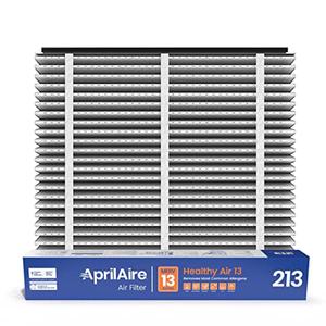 AprilAire 213 Replacement Filter for AprilAire Whole House Air Purifiers - MERV 13, Healthy Home Allergy, 20x25x4 Air Filter (Pack of 3)