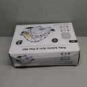 Baby Gym Play Mat, 8-in-1 Tummy Time Mat & Activity Gym, Washable Ball Pit, Infant Play Mat with Detachable Toys for Sensory Exploration and Motor Skill Development (Black White)