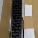 Double Capacity Hat Organizer for Baseball Caps 2 Packs - 40 Cap Storage with Spring Clips, Wall Mount Closet & Door Hat Rack Holder Hanging(Strong Adhesive & Screws) Matte Black