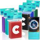 600ct Matte Card Sleeves, 6 Colors Card Sleeves fits MTG, TCG Cards Sleeve, Deck Sleeve Protectors for Baseball, Sports, Trading, Game, MTG Cards