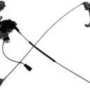 Sherman OE Replacement Cadillac/Chevrolet/GMC Front Driver Side Door Glass Regulator W/Motor (Partslink Number GM1350110)