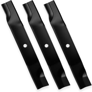 942-04415 60" High Lift Blades for Cub Cadet Tank 60 DS60 M60-CT M60-KH PRO Z 100 Z 500 RECON 60 Z-Force L60 MTD Z8600 60 inch Deck Pro Z/Tank/Z-Force S Zero-Turn Mower 742-04415 01005338, Black