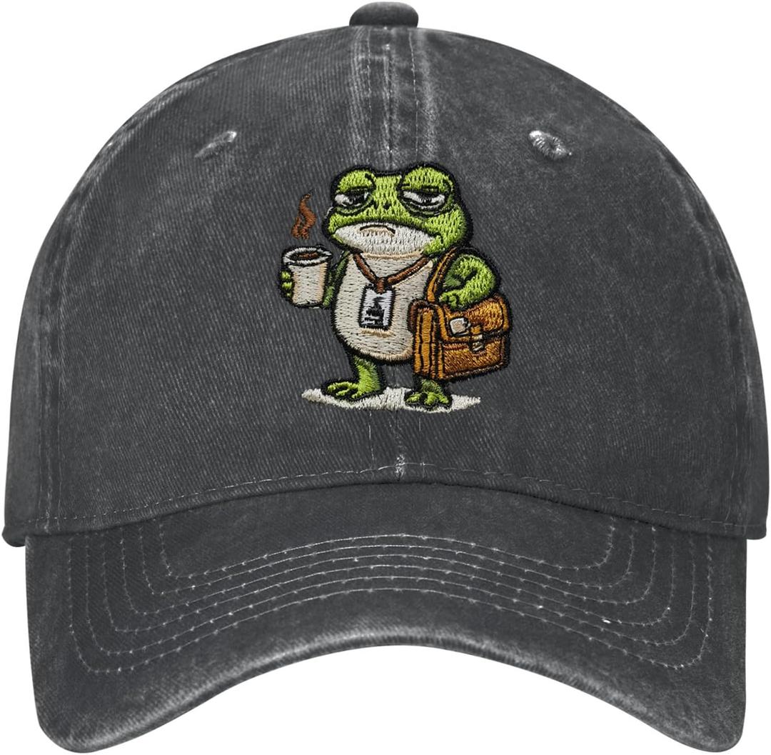 DEKIFNHG Explorer Mountain Baseball Cap for Men Women, Funny Adjustable Cotton Embroidered Dad Hat