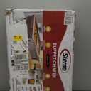 Sterno Buffet Kit Foldable Chafing Dish Buffet Set - Chafing Dishes for Buffet & Catering Food Warmers - Catering Supplies & Food Warming Trays for Buffet Party - 8-Piece Chafing Dish Set