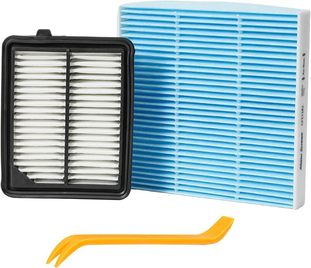 Engine Air Filter&Cabin Air Filter Combo Pack-Compatible with Honda CRV CR-V 2.0L Hybrid 2020 2021 2022-CA11399&CF11182