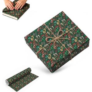 2PC 67 Meme Christmas Gift Wrap, 67 Christmas Wrapping Paper, 2025 Funny Holiday Gift Wrap, Unique 6 7 Xmas Festive Wrapping Papers Roll, Wrap Your Presents in Holiday Fun (Style B(19" * 36"))