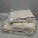 Rocking Chair Cushion, Premium Corduroy Seat and Back Cushion with Ties, Suitable for Indoor/Outdoor Rocker, Pack of 2, Beige (Set of 2)