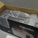 Mueller UltraToast Full Stainless Steel Toaster 4 Slice, Long Extra-Wide Slots for Bagels and Waffles, 6 Browning Levels, LED Display, Cancel/Defrost/Reheat Functions & Removable Tray, Kitchen Gadgets