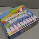 KMUYSL 200 Count Washable Markers Bulk, 10 Assorted Colors - Broad Line Conical Tip Coloring Markers for Kids, School Art Supplies & Back to School Supplies, Teacher Classroom Must Haves