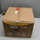 Galt International Ceramic Plant Pots Set of 3 Rustic Vintage Farmhouse Cream Crackle Glaze (11"/ 9.6"/ 7") Garden Indoor Outdoor Flower Planter w/Drainage Hole (Vintage Green)