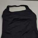 Impact Halter Top Sports Yoga Tanks Women Workout Fitness Gym Outdoor Running Tank Tops (Small, Black)