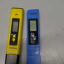 VIVOSUN Digital pH and TDS Meter Kits, 0.01pH High Accuracy Pen Type pH Meter  2% Readout Accuracy 3-in-1 TDS EC Temperature Meter for Hydroponics, Pool and Aquarium, Yellow Blue, UL Certified