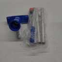 Upgraded Pool Vacuum for Above Ground Pool - Handheld Swimming Pool Jet Cleaner, Leaf Vacuum Cleaning Kit W/Brush with 5 Section Poles of 70", Small Vac Vacuum for Underwater, Spas, Ponds (Blue)