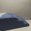 Mestuel Dog Stairs for Small Dogs, Dog Stairs to Couch Sofa Bed, 3 Steps Pet Stairs Ramp with High Density Foam& Non Slip Bottom, Dog Steps Ramp Ladder Hold up to 60 lbs, Blue