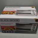 Black+Decker 4 Slice Toaster Oven - Stainless Steel