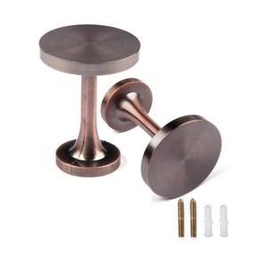 BEL AVENIR 2 Pack Curtain Holdbacks Metal Round Medallion Drapery Tiebacks Wall Hooks Modern Simple Style Home Decor with 2pcs Screws (Copper)
Amazon's Choice