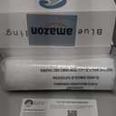 Bluewave Bedding Extra Slim Max Cool CarbonBlue Gel Memory Foam Pillow for Stomach and Back Sleepers - Thin, Flat Design with Advanced Cooling (1.75-Inch Height, Standard Size)