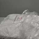 QPAU Inflatable Toddler Travel Bed with Tent, Baby Crib Tent, Portable Kids Air Mattress with Safety Bumpers, Ideal for Home, Grandma's, Camping, Traveling (Grey)