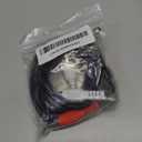 C2G 40464 Value Series RCA Stereo Audio Cables, 6 Feet (1.82 Meters), Black