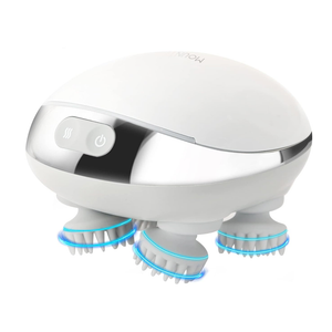 MOUNTRAX 5 in 1 Electric Scalp Massager, Portable Heated Head Hair Massager with 88 Kneading Nodes, 2 Massage Styles, 3 Speed Modes for Hair Growth, Stress Relief and Deep Clean, Gifts for Women Men
