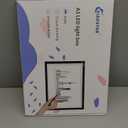 Light Box Drawing Pad A3, Tracing Board with Type-C Charge Cable and Brightness Adjustable for Artists, AnimationDrawing, Sketching, Animation, X-ray Viewing (A3-S)