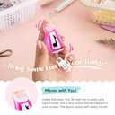 Llama Potion Liquid-Filled Badge Reel, Shaker Funny Badge Reel Retractable for Nurses RN EN Doctor Paramedic Phlebotomist Medical